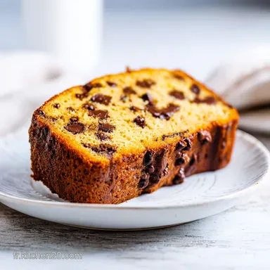 Banana Bread Chocolat: Moelleux Fiche recette
