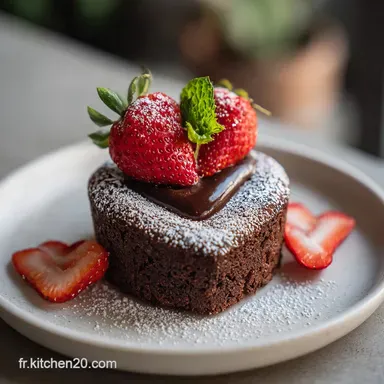 Bento Cake Amour Saint Valentin Mini pour 2 Fiche recette