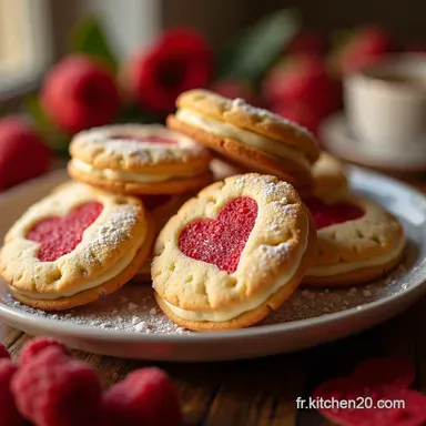Cookies SaintValentin Recette Facile Biscuits de lAmour Fiche recette