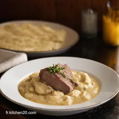 Blanquette de Veau Tradition Ma Recette Familiale et Facile Fiche recette