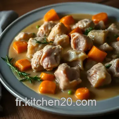 Blanquette de Veau : La Meilleure Recette Traditionnelle Fran&ccedil;aise Fiche recette