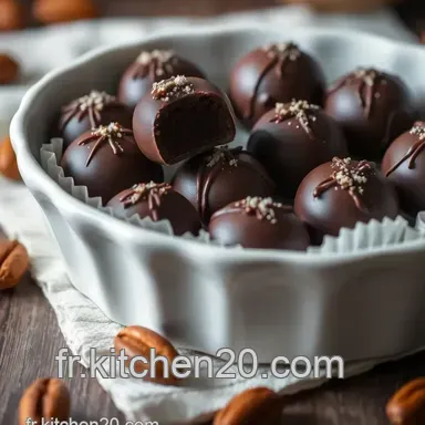 Bonbon Fini : Douceurs Choco-Pralin&eacute; &agrave; la Fran&ccedil;aise Fiche recette