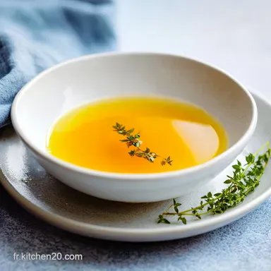 Bouillon de L&eacute;gumes Maison pour 8 Portions Fiche recette