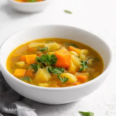 Bouillon de L&eacute;gumes Maison Recette Facile et Savoureuse