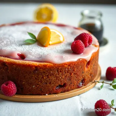 B&ucirc;che Citron Framboise Un M&eacute;lange Frais et Festif Fiche recette