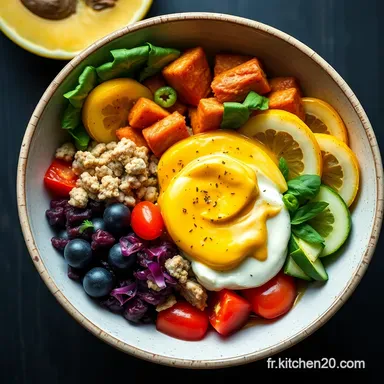 Buddha Bowls &agrave; la Fran&ccedil;aise: Un Festin de Couleurs! Fiche recette