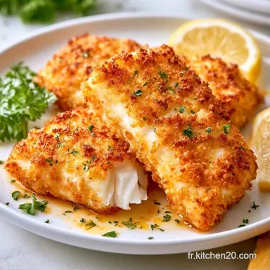 Cabillaud Cro&ucirc;te Panko en 25 Minutes Fiche recette