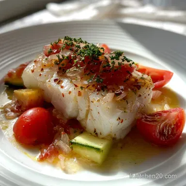 Cabillaud l&eacute;gumes vapeur A&iuml;oli : Recette Facile et L&eacute;g&egrave;re du Sud Fiche recette