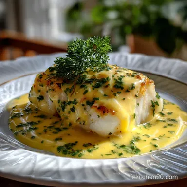 Steamed Cod Hollandaise Sauce: Sauce Hollandaise Facile et Citronn&eacute;e Fiche recette