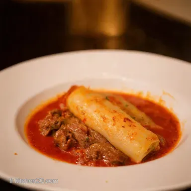 Cannellonis &agrave; la Viande Facile La Recette Italienne R&eacute;ussie Fiche recette