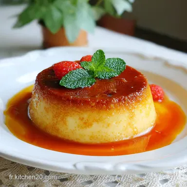 Caramel Pour Cr&egrave;me Caramel en 15 Minutes Fiche recette