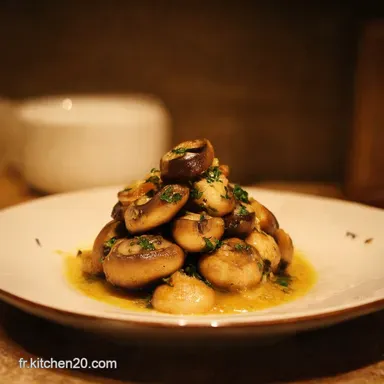 Champignons à la Grecque Facile Mon Secret de Bistrot Fiche recette