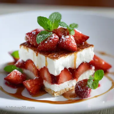 Charlotte aux Fraises Classique : Le Dessert L&eacute;ger Parfait Fiche recette