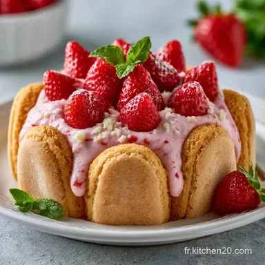 Charlotte Aux Fraises Pour 6 Personnes Fiche recette