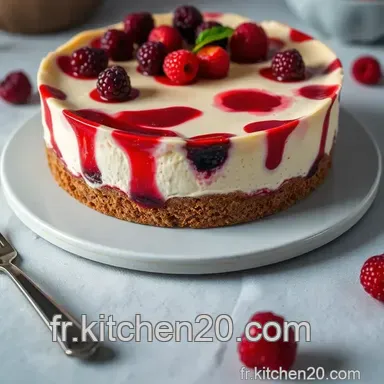 Cheesecake Cr&eacute;meux aux Fruits Rouges : Un Dessert D&eacute;licieux et Facile Fiche recette