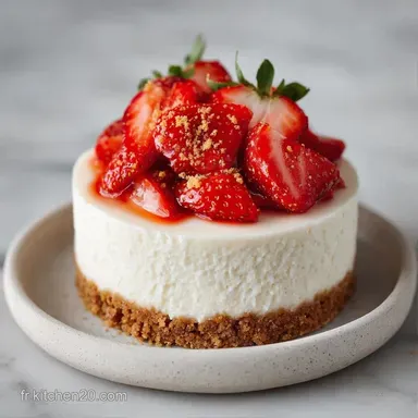 Cheesecake Fraise Sans Cuisson: A&eacute;rien Fiche recette