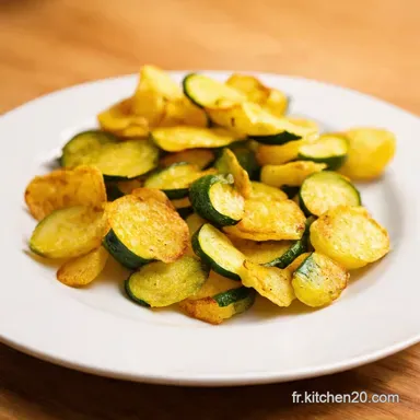 Chips Courgettes Croustillantes au Four LAp&eacute;ro Facile Fiche recette