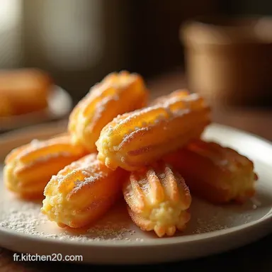 Churros dOr Recette Facile de Pâte à Choux Croustillante Fiche recette