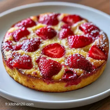 Clafoutis Aux Fraises Pour 6 Personnes Fiche recette