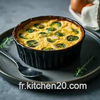 Clafoutis Courgette Parmesan: Ma Recette Facile & Gourmande Fiche recette