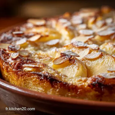 Clafoutis Pommes Poires Amandes Lalli&eacute; de vos go&ucirc;ters dautomne Fiche recette