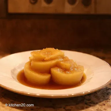 Compote de Pommes Facile Ma Recette Secr&egrave;te au Calvados Fiche recette