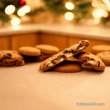 Cookies de No&euml;l aux P&eacute;pites La Recette Irr&eacute;sistible Fiche recette