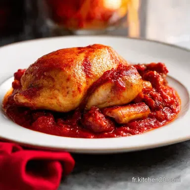 Coq au Vin Traditionnel Le Secret de ma GrandM&egrave;re Fiche recette