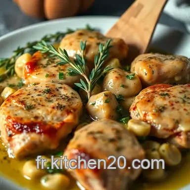 D&eacute;licieuses C&ocirc;telettes de Veau &agrave; la Moutarde et aux Herbes Fiche recette