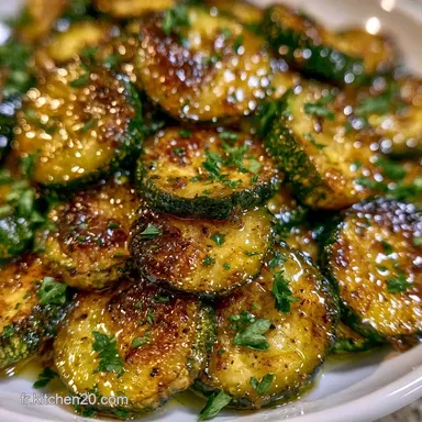 Courgettes &agrave; la Po&ecirc;le en 15 Minutes Fiche recette