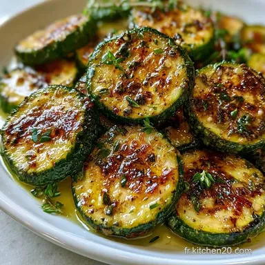 Courgettes &agrave; la Po&ecirc;le en 20 Minutes Fiche recette