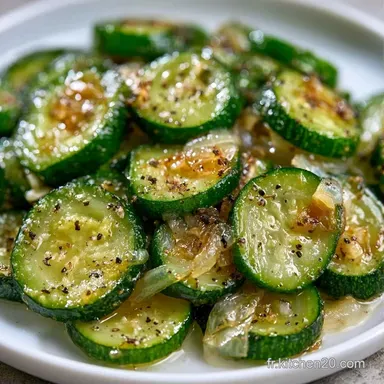 Courgettes Saut&eacute;es en 18 Minutes Fiche recette