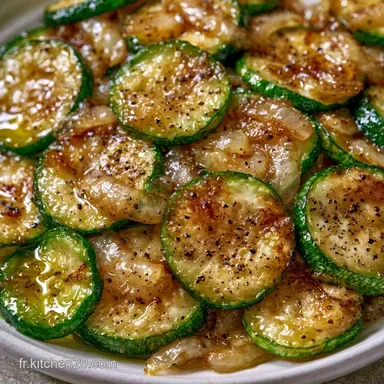 Courgettes Saut&eacute;es En 15 Minutes Fiche recette