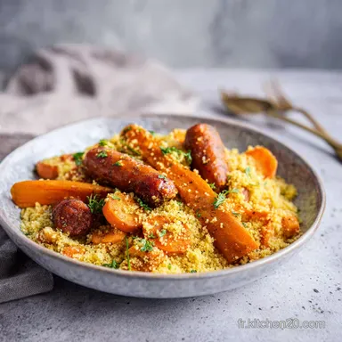 Couscous Royal pour 6 Personnes Fiche recette