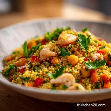 Couscous royal trois viandes recette lente Fiche recette