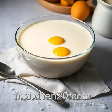 Ma Recette Cr&egrave;me Anglaise Facile: Un D&eacute;lice Inratable! Fiche recette