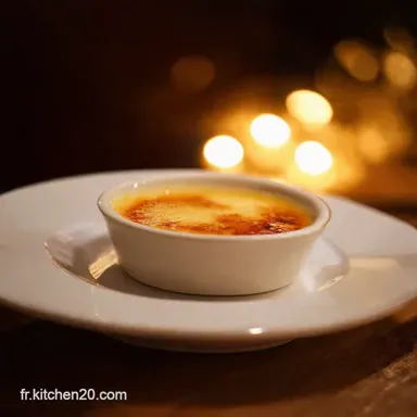 Cr&egrave;me Br&ucirc;l&eacute;e Cyril Lignac Le Secret des Bistrots Parisiens Fiche recette