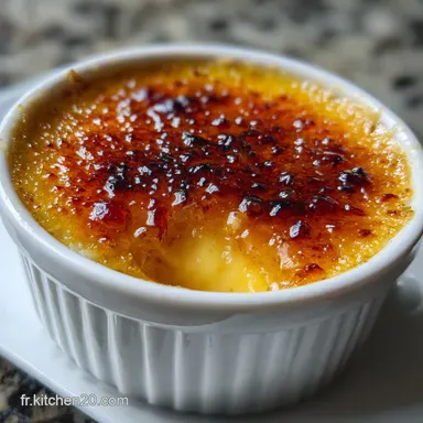 Cr&egrave;me br&ucirc;l&eacute;e Coco : LExtase Tropicale Croquant Parfait Fiche recette