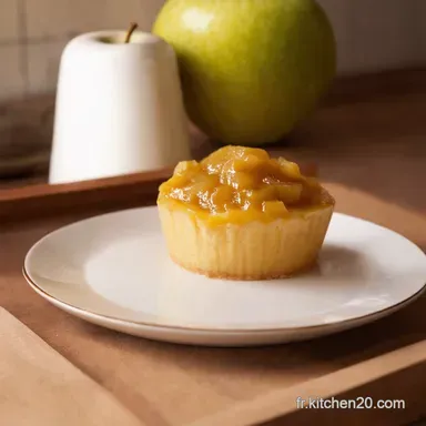 Cr&egrave;me Yaourt Compote Pomme Recette Douceur dAutomne Fiche recette