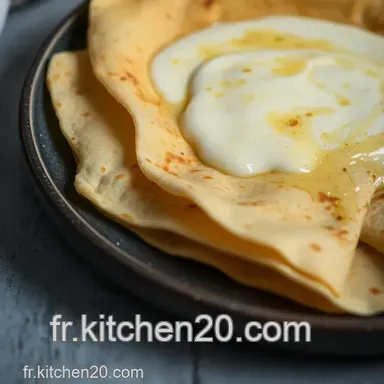Cr&ecirc;pes Fromage Blanc : Ma Recette Express Sans Farine ! Fiche recette