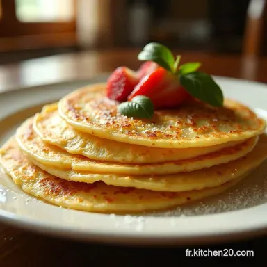 Cr&ecirc;pes La Meilleure Recette Facile et Rapide Inratable Fiche recette