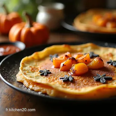 Cr&ecirc;pes Effrayantes pour Halloween La Recette Facile et Gourmande Fiche recette
