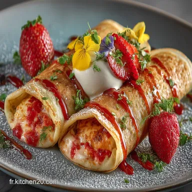 Cr&ecirc;pes IG Bas &agrave; la farine dOrge mond&eacute; : Le Secret de Chef Fiche recette
