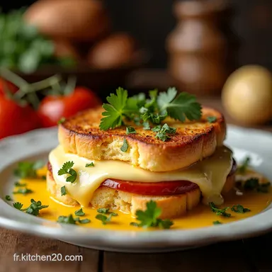 Croque Monsieur la Bchamel Le le Classique Ind&eacute;modable Fiche recette