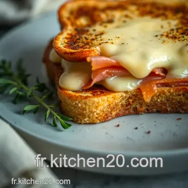 Mon Croque Monsieur B&eacute;chamel : Un D&eacute;lice &agrave; la Parisienne Fiche recette