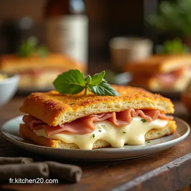 Le CroqueMonsieur Ultime au Comt&eacute; Notre Recette Facile Fiche recette