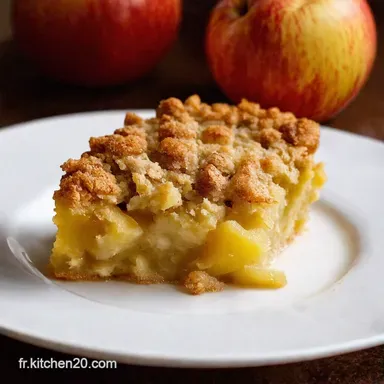 Crumble aux Pommes et Noix Recette Facile et Croustillante Fiche recette