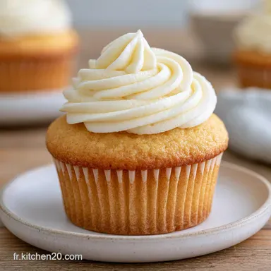Cupcakes Moelleux Glacage Vanille: 33 Min Fiche recette