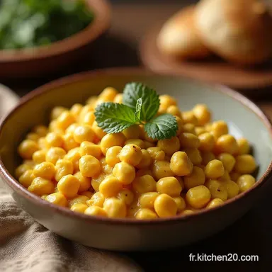 Curry Pois Chiches Coco Facile Ma Recette R&eacute;confortante Fiche recette