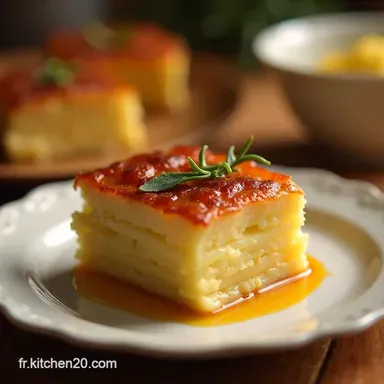 Terrine aux Pommes Caram&eacute;lis&eacute;es Un D&eacute;lice Fran&ccedil;ais Facile Fiche recette